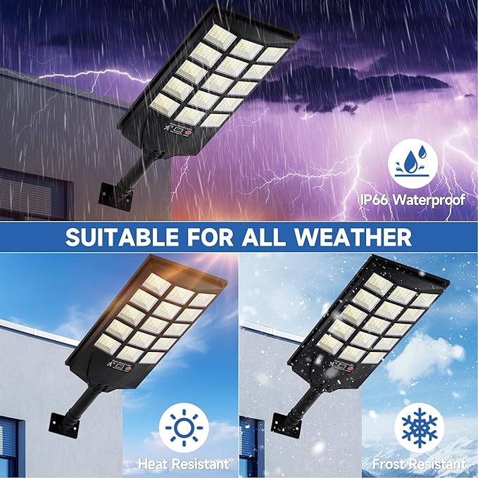 Solar-Powered Street Lighting